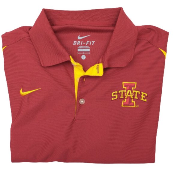 iowa state nike polo